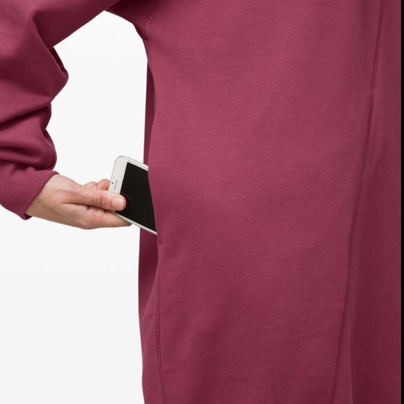 Lululemon Broken Beats Sweater Dress Plumful - Picture 4 of 9